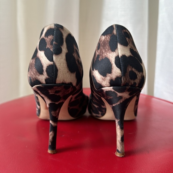 J Crew Satin Heels Sz 5.5 - Picture 3 of 7